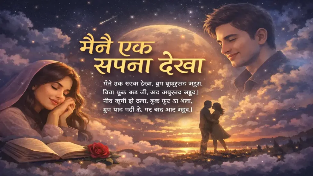 “मैंने एक सपना देखा”